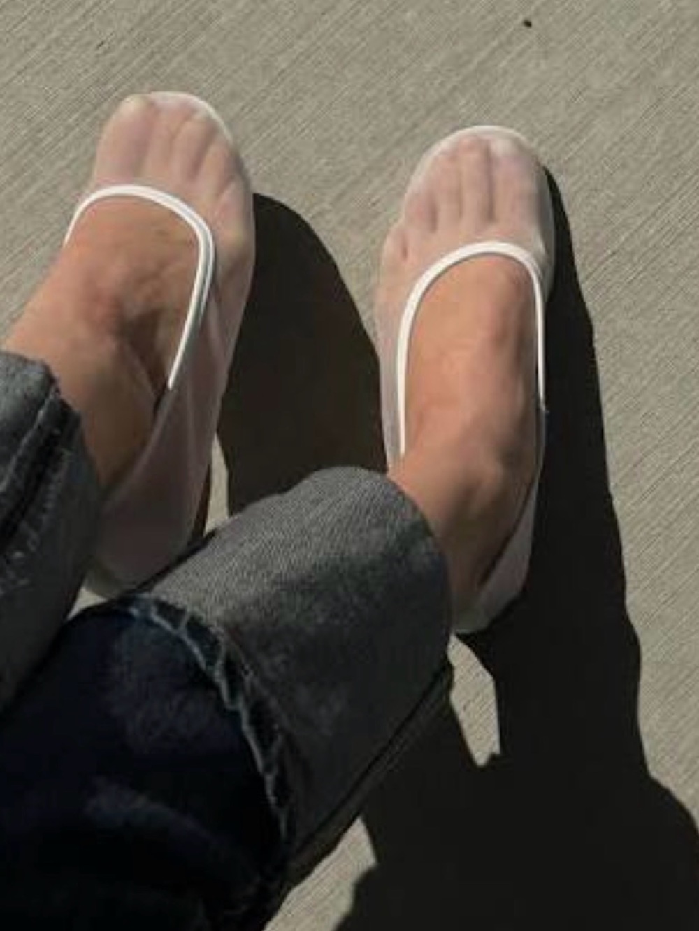 White Mesh Flats